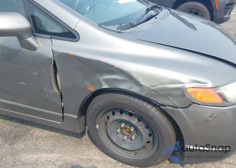 2007 Honda Civic Lx из США, поврежденный, VIN 2HGFA16587H502956